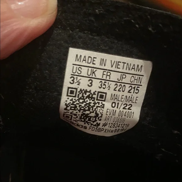 Adidas Samba Classic Leather Streetwear Sneakers Shoes Soccer  Size 3.5 - Picture 7 of 12